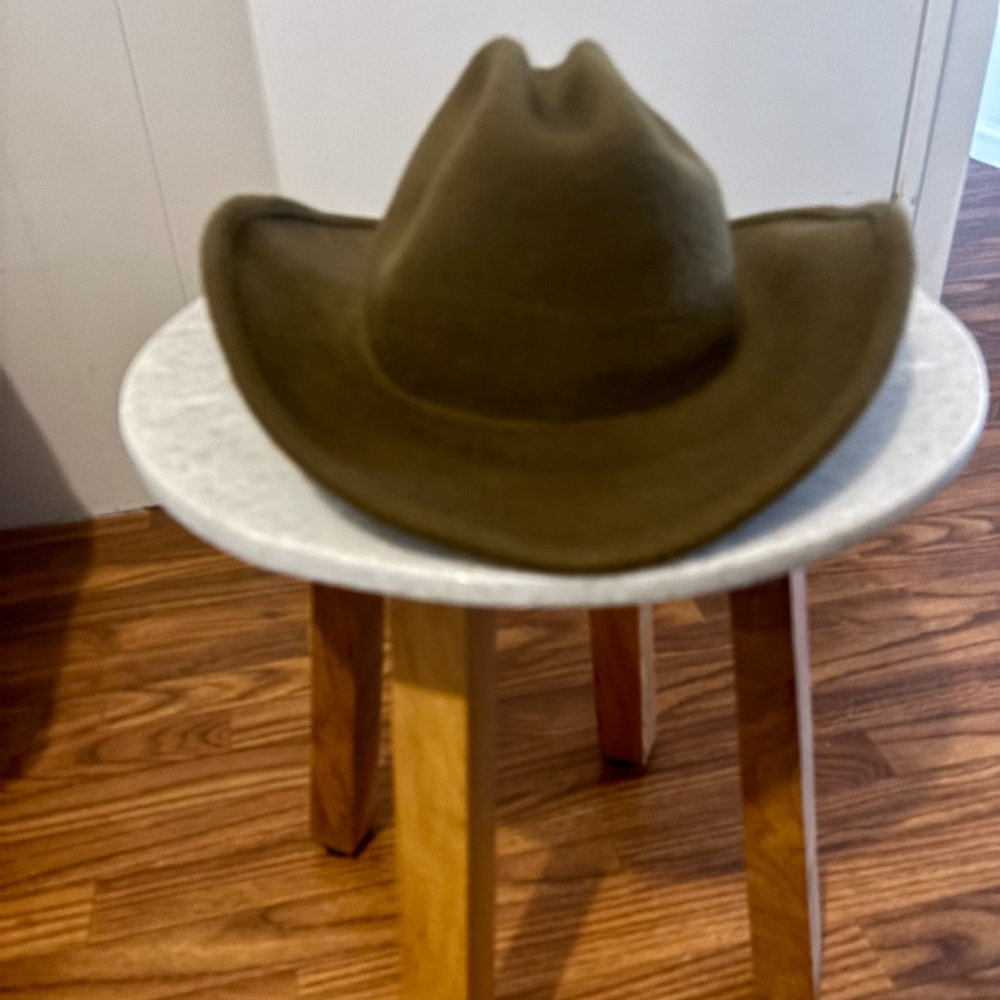 Free People Olive Green Hat